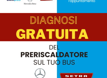 diagnosi gratuita del preriscaldatore su bus mercedes benz e setra